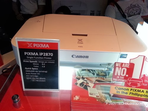 Máy in Canon PIXMA iP2870 Gọn nhẹ và vừa túi tiền